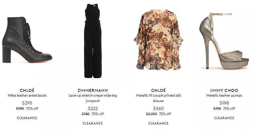 The Outnet年终清仓！1w+ offer，2折起收Zimmermann, Jimmy Choo… - 11