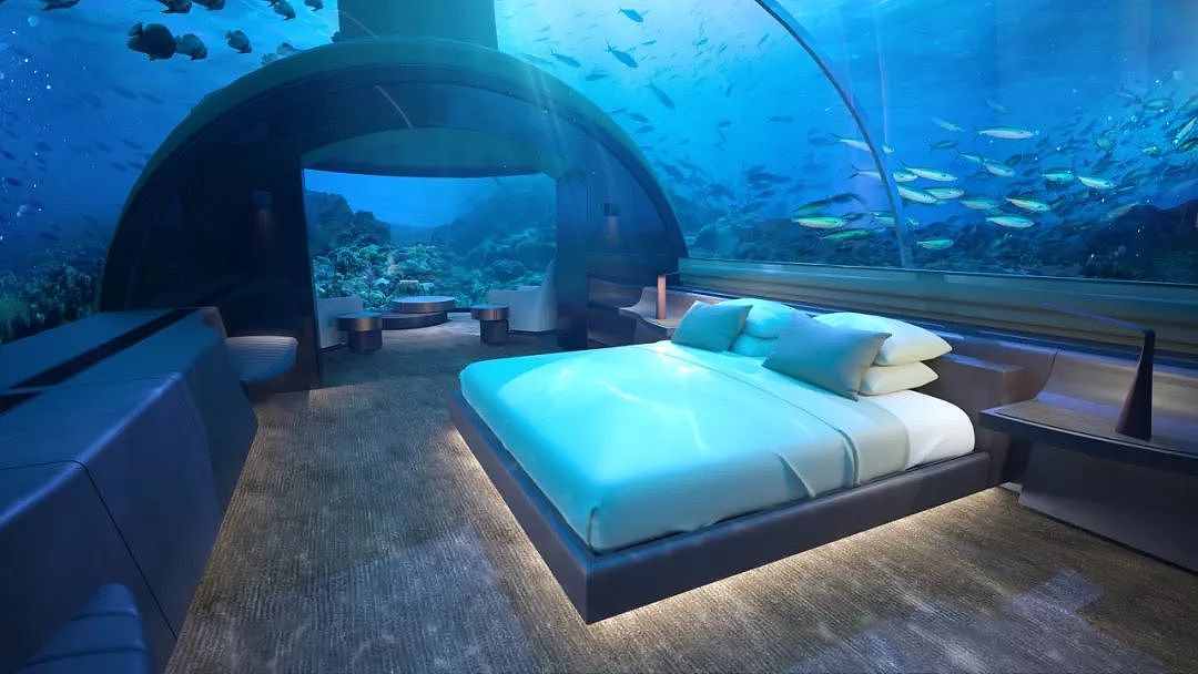 马尔代夫的水下客房，玻璃用18厘米厚，住一晚要15万（组图） - 21