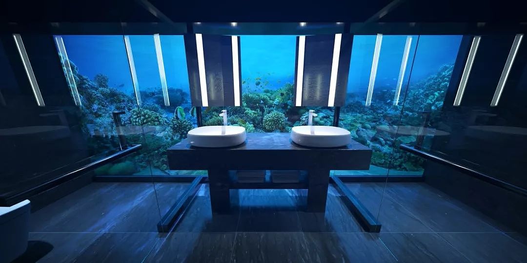 马尔代夫的水下客房，玻璃用18厘米厚，住一晚要15万（组图） - 26