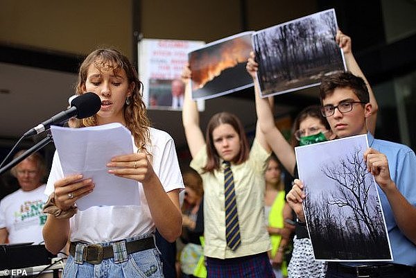 今天，3000多人走上悉尼街头，全澳首府城市响应，各地学生纷纷罢课，只为这件事……（视频/组图） - 4