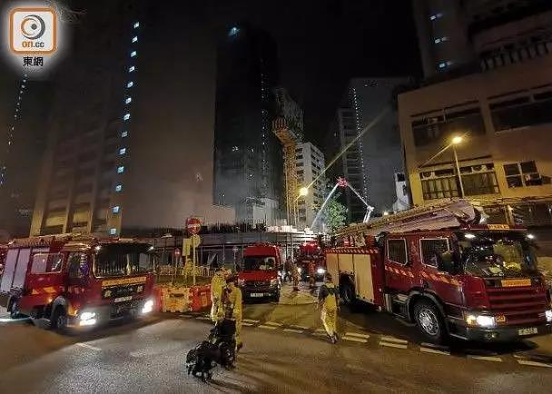 香港昨夜这场大火，消防员用了近7小时才扑灭...（组图） - 4