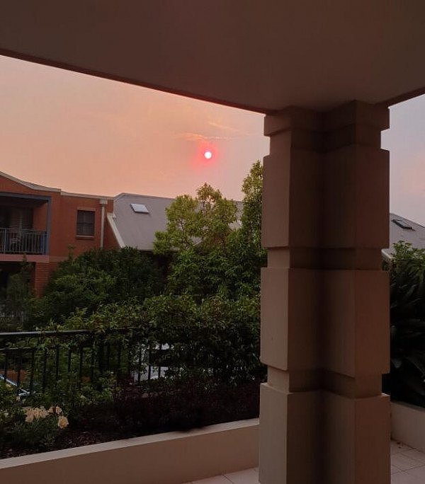 新州山火持续肆虐，悉尼再遭浓烟锁城，天空又现“血日”！网友：这味太呛人！（组图） - 18