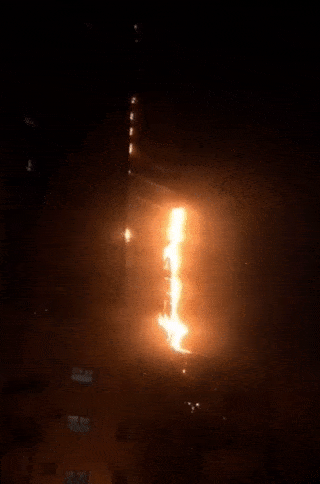 惊! 高层公寓突发大火 居民从23楼光身逃命 场面恐怖如同911现场（视频/组图） - 3