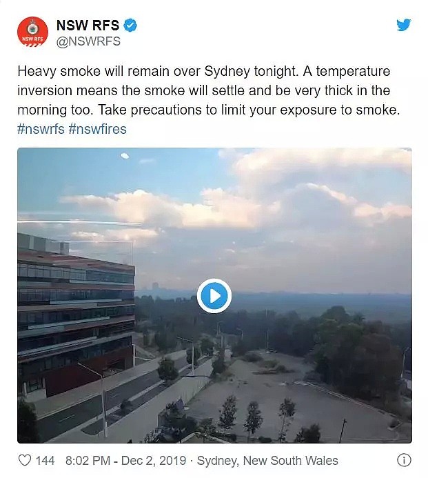 悉尼大火失控升级，漫天有毒空气，严重威胁孩子健康！官方紧急警告，爸妈们一定要看：避免户外运动！ - 43