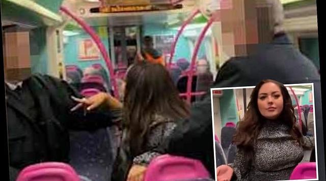 英国24岁女子醉酒“性侵”两男乘客，还殴打保安被捕