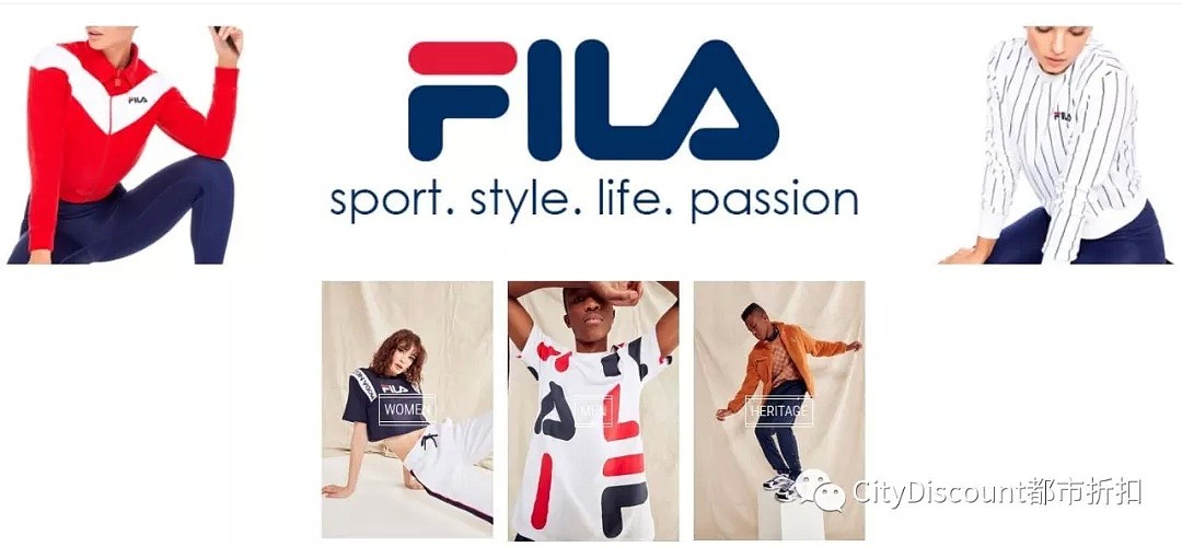 抓紧！低至35折！【FILA】潮流服饰/运动鞋 限时折上折大特卖 - 2