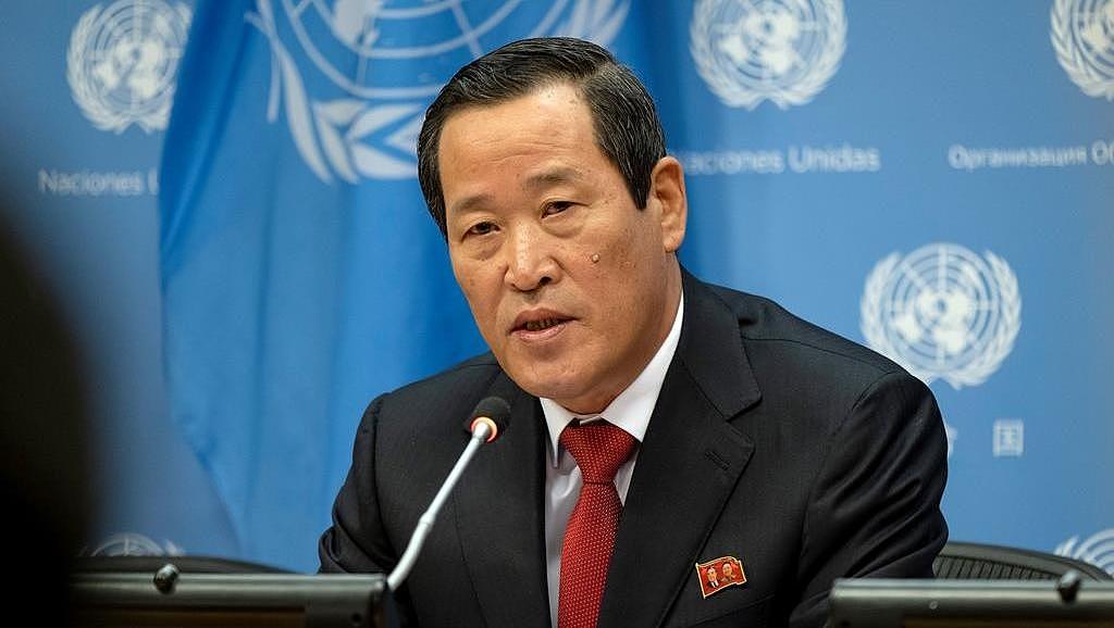 朝鲜常驻联合国代表金星资料图片