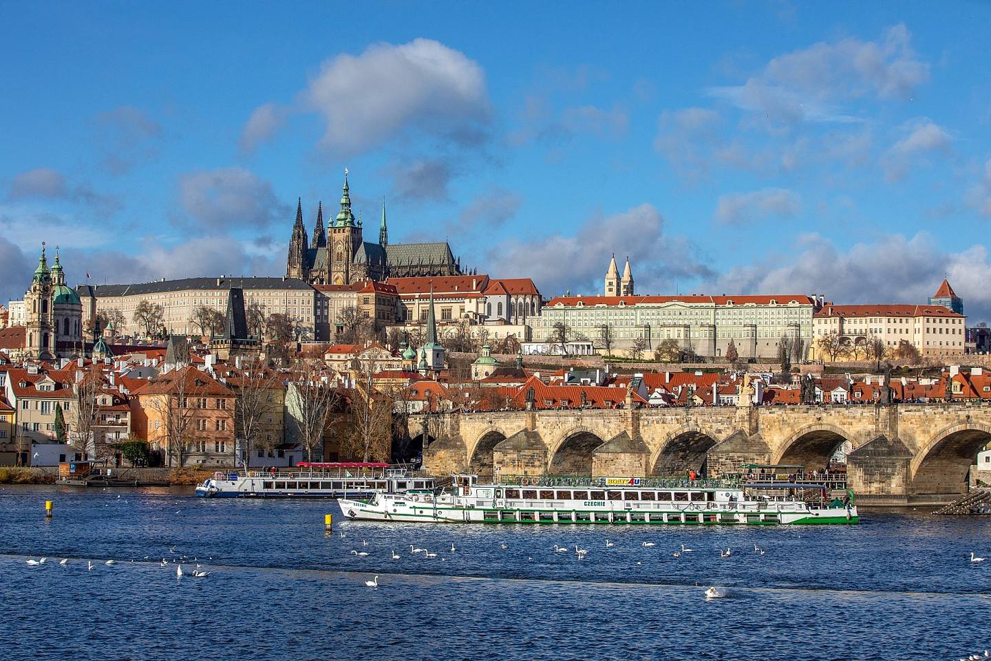 图为捷克首都布拉格（Prague），是欧洲老牌旅游城市。 （VCG）