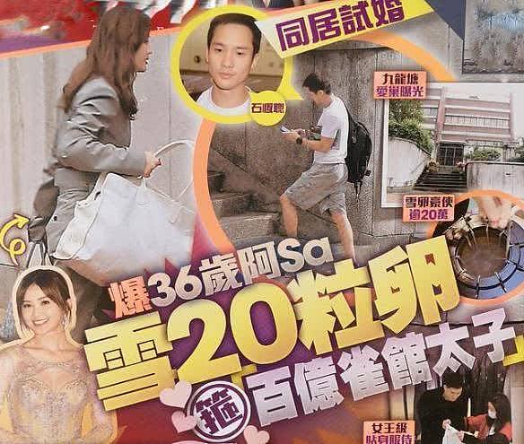 港媒曝阿Sa好事将近，男友名下3亿豪宅正装修，为准新人打造婚房（组图） - 3