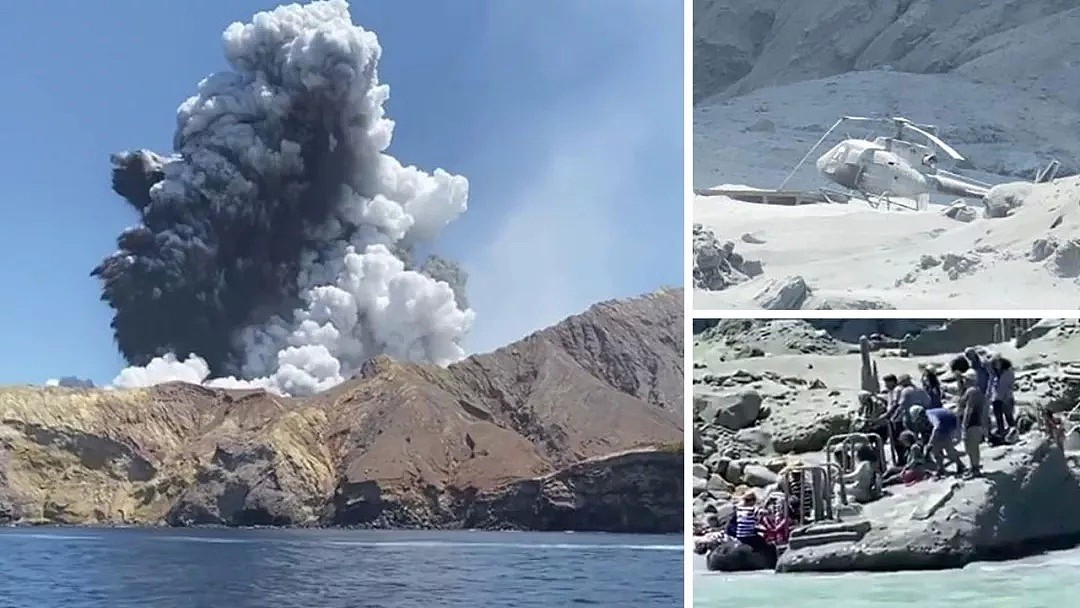 新西兰火山爆发已致37人死伤 游客尸体瞬间被火山灰掩埋 中领馆紧急警告!（组图） - 1