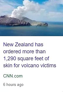 新西兰火山爆发前拍摄画面曝光，“硫磺和皮肉被烧焦的味道混在一起”（视频/组图） - 1