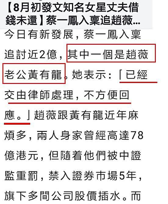 港媒报道赵薇老公被名媛起诉讨要巨额债务，金额可能高达2亿多（组图） - 4