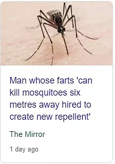 男子释放致命屁，能够杀死6米内的蚊子？新西兰这条新闻真是没谁了！（组图） - 3