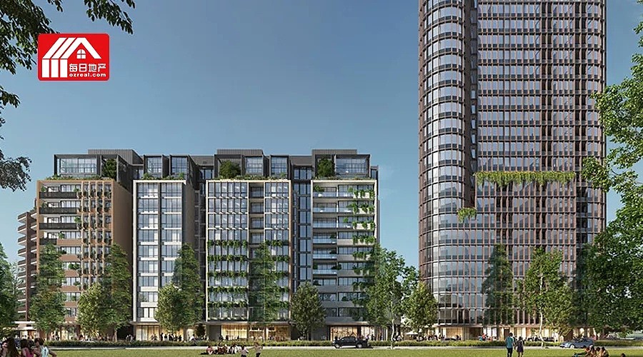 Mirvac和Landcom的 Green Square公寓项目获批 - 2