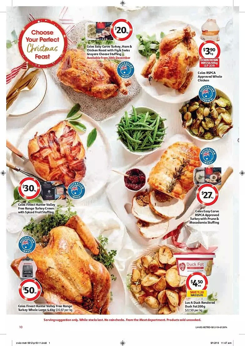 Coles 12月18日-12月24日折扣，饺子半价 - 10