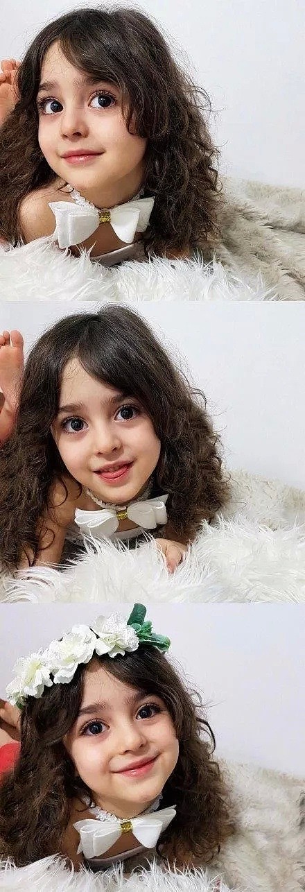 伊朗8岁小女孩被称为“全球最美”！因为太美，父亲辞职做贴身保镖...（组图） - 1