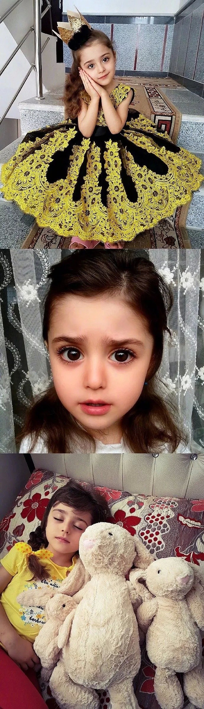 伊朗8岁小女孩被称为“全球最美”！因为太美，父亲辞职做贴身保镖...（组图） - 8
