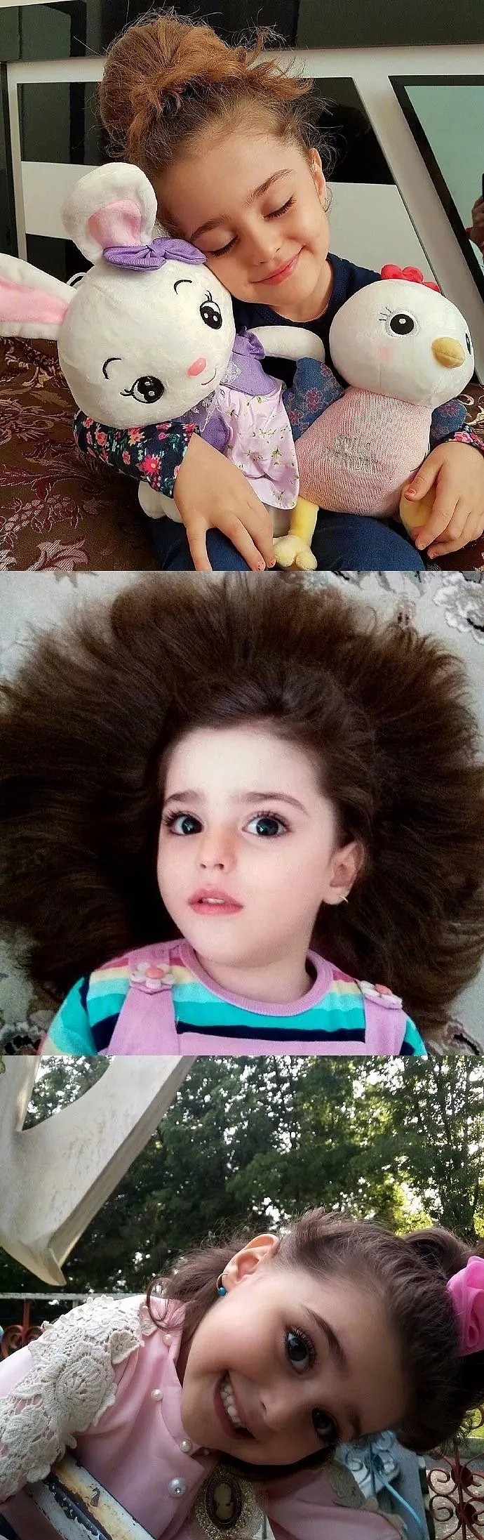 伊朗8岁小女孩被称为“全球最美”！因为太美，父亲辞职做贴身保镖...（组图） - 10