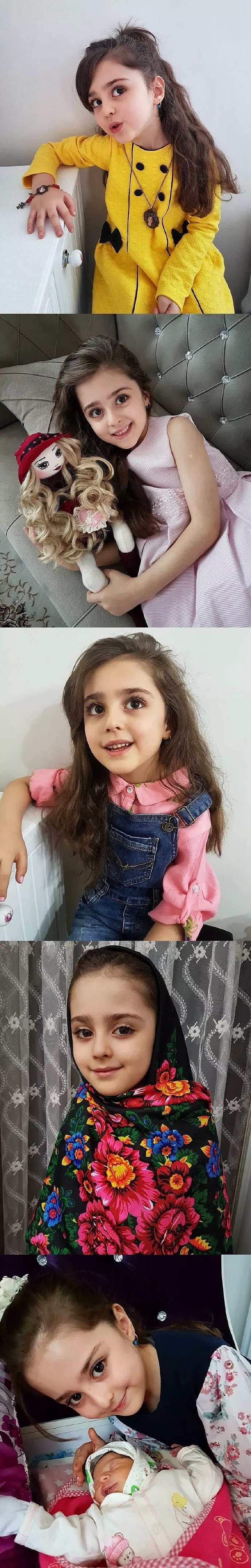 伊朗8岁小女孩被称为“全球最美”！因为太美，父亲辞职做贴身保镖...（组图） - 17