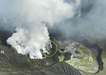 新西兰火山爆发致游客严重烧伤，需从尸体移植皮肤治疗，多人昏迷（图）