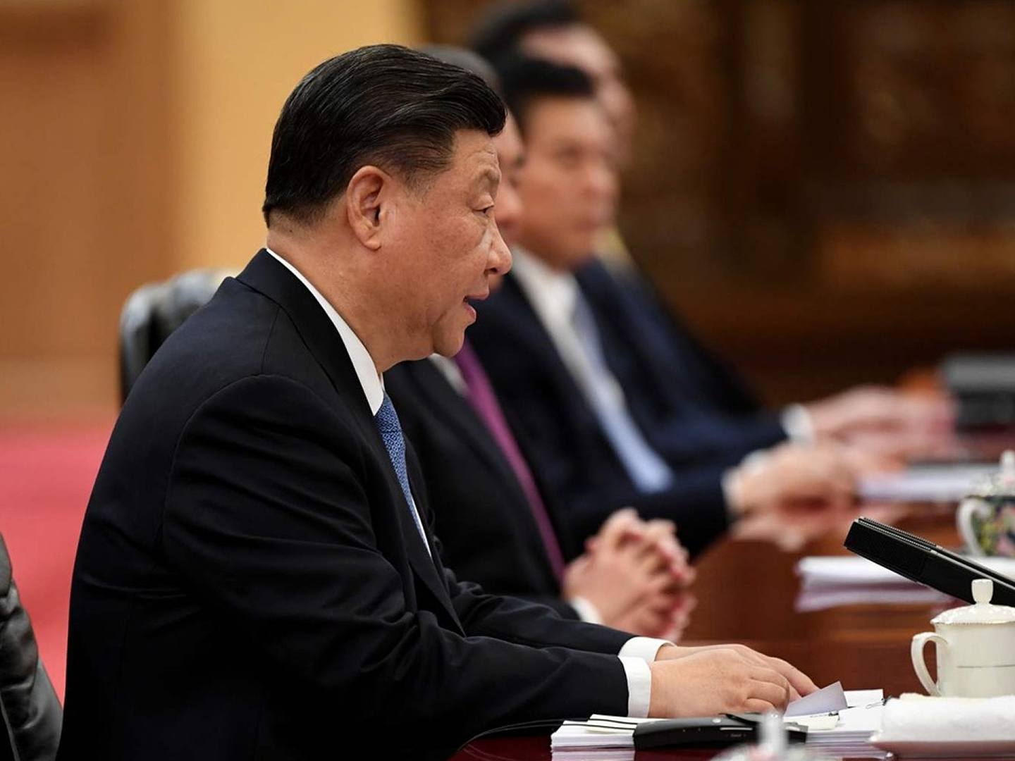 中国国家主席习近平12月23日在会晤中说，两国要恪守中日四个政治文件确立的各项原则，保证双边关系平稳发展。（Reuters）