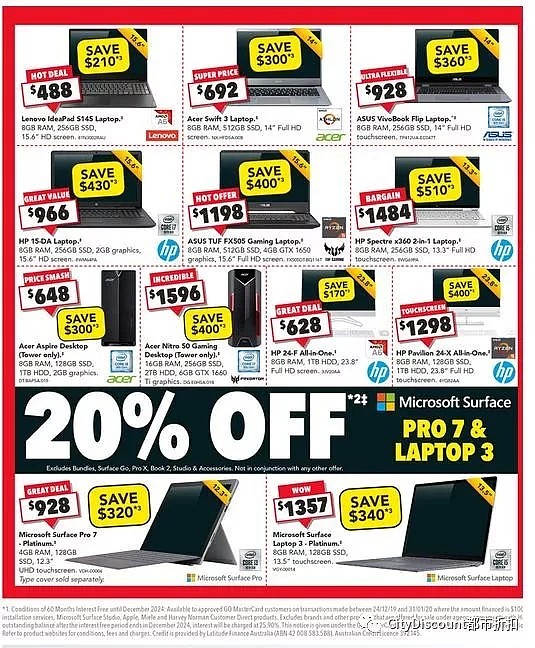 苹果电脑大特价！【Harvey Norman】Boxing Day 大促 优惠目录放出 - 2