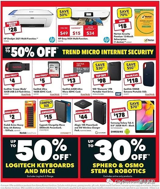 苹果电脑大特价！【Harvey Norman】Boxing Day 大促 优惠目录放出 - 3