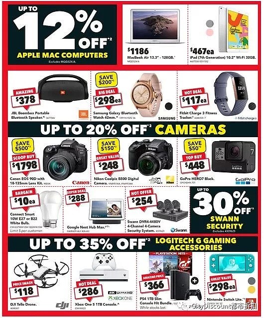 苹果电脑大特价！【Harvey Norman】Boxing Day 大促 优惠目录放出 - 6