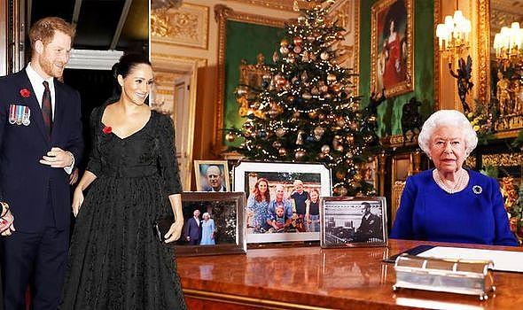 英女王圣诞致辞要点曝光 桌上照片少了哈里梅根（组图） - 1