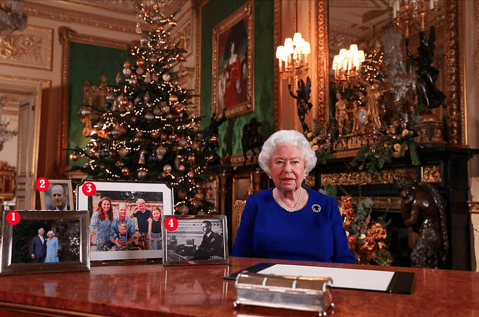 英女王圣诞致辞要点曝光 桌上照片少了哈里梅根（组图） - 3