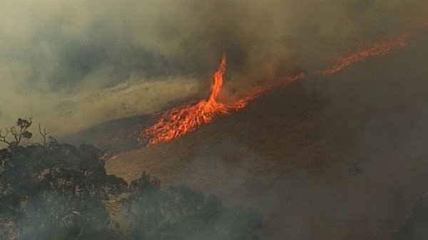 南澳山火持续肆虐，警告：热浪来袭，增山火隐患！（组图） - 2
