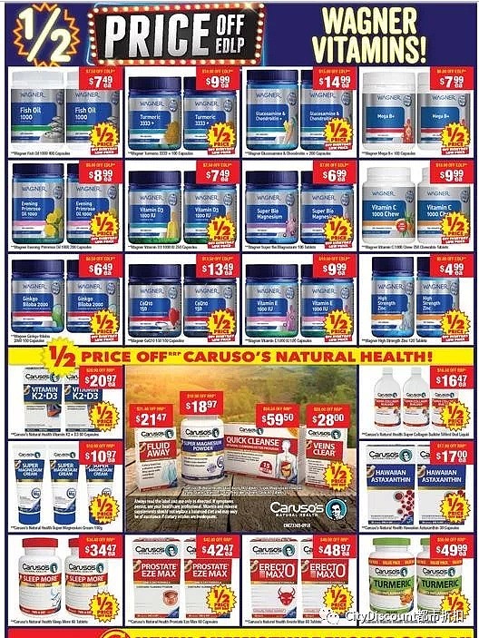 大量半价！【Chemist Warehouse】药店 12月26日至31日 优惠目录 - 8