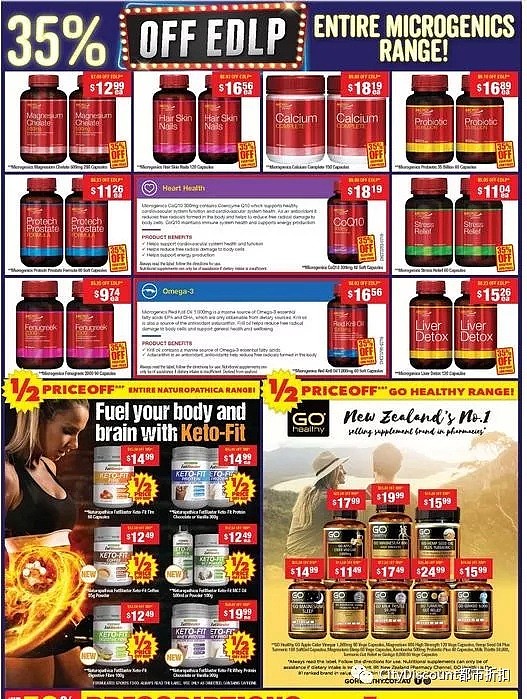 大量半价！【Chemist Warehouse】药店 12月26日至31日 优惠目录 - 9