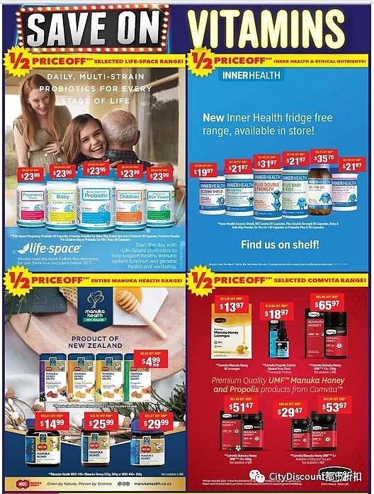 大量半价！【Chemist Warehouse】药店 12月26日至31日 优惠目录 - 11