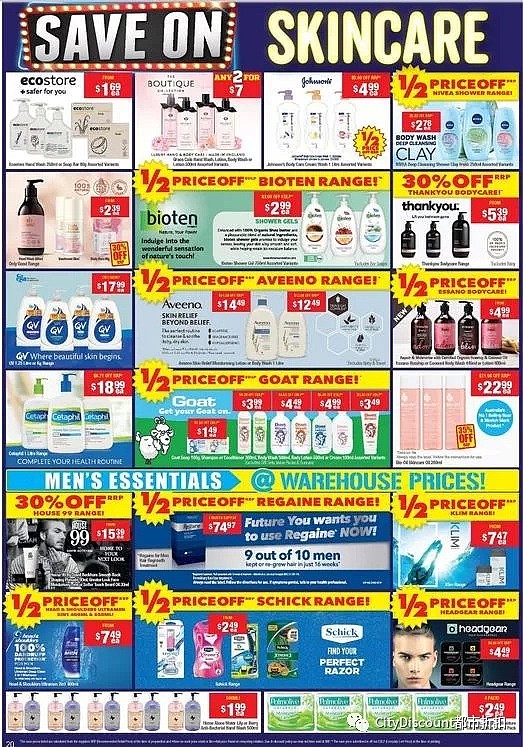 大量半价！【Chemist Warehouse】药店 12月26日至31日 优惠目录 - 20