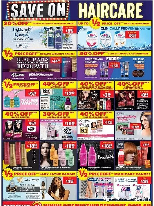 大量半价！【Chemist Warehouse】药店 12月26日至31日 优惠目录 - 22