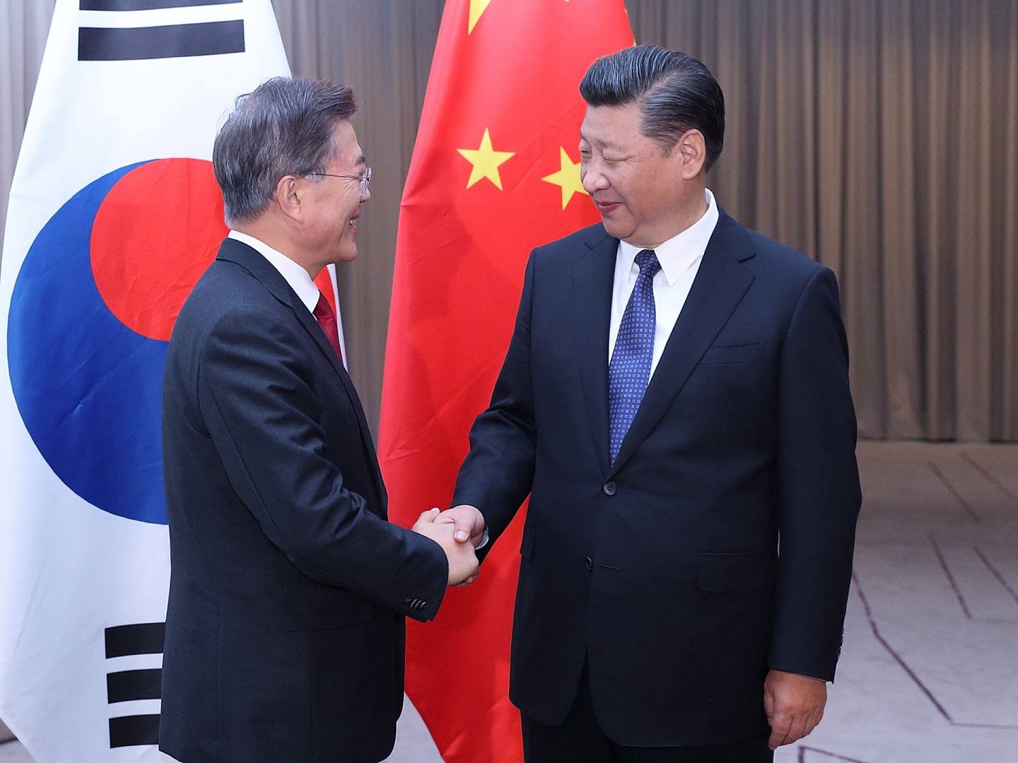 中韩两国有着很多共同利益，确实可谓“命运共同体”。（新华社）