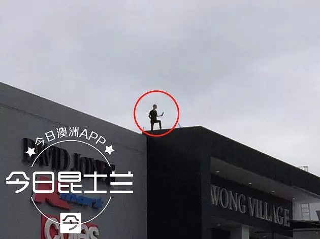 突发！Toowong Village楼顶有人意欲跳楼！现场交通大封锁，警察急救人员严阵以待（视频/组图） - 15