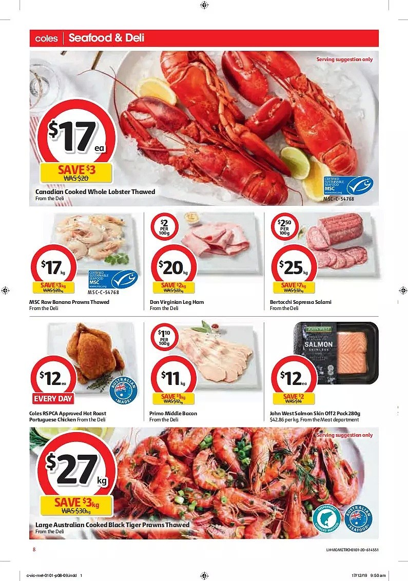 Coles 1月1日-1月7日折扣，大米、沐浴露半价！ - 8