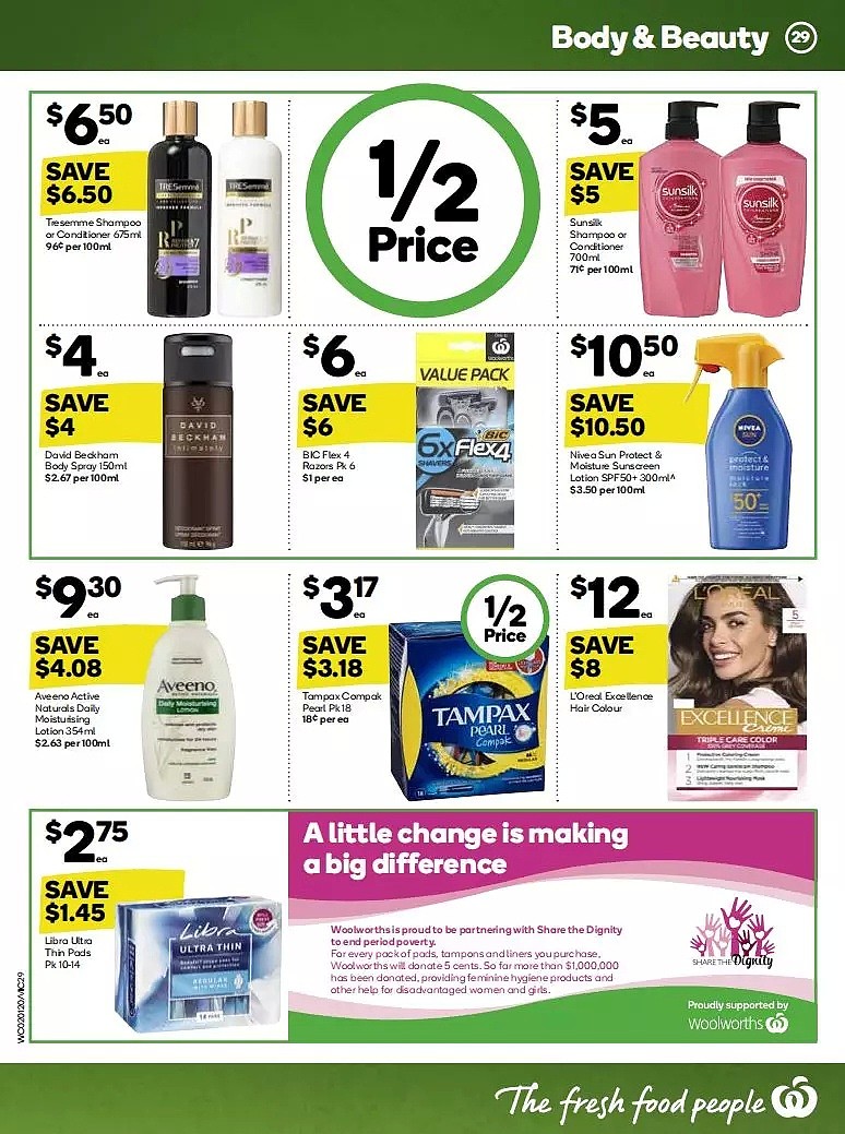 Woolworths 1月2日-1月7日折扣，洗发水、防晒霜、大米半价！ - 29