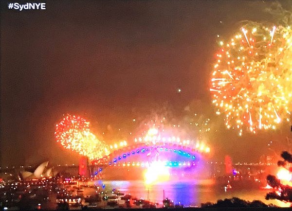 绝美璀璨！悉尼跨年庆典强风中揭幕，大桥惊现巨幅中文字！烟花秀照亮全城（视频/组图） - 6