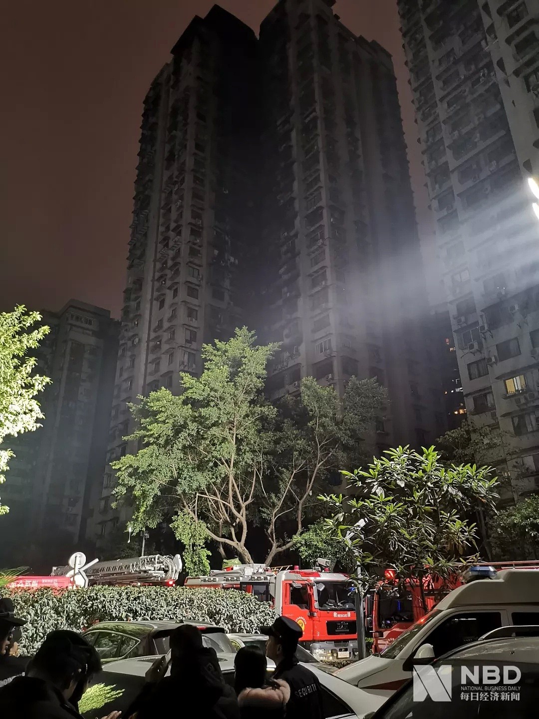 重庆小区大火 烧到30楼 消防车却被挡 引众怒（视频/组图） - 87