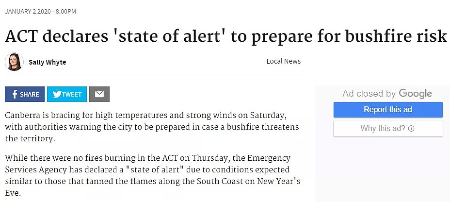 突发 | ACT山火威胁今日缓解，政府发布最新火情信息，记者探访堪安置所；预防山火，我们能做些什么？ - 1