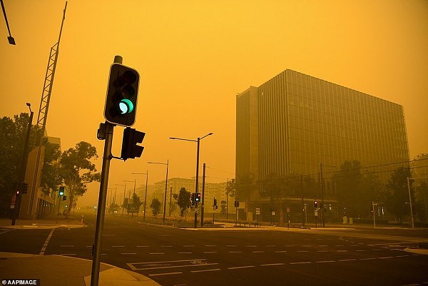 堪培拉糟糕空气质量世界之最！橙色浓烟“吞没”城市，真的触目惊心！（视频/组图） - 5