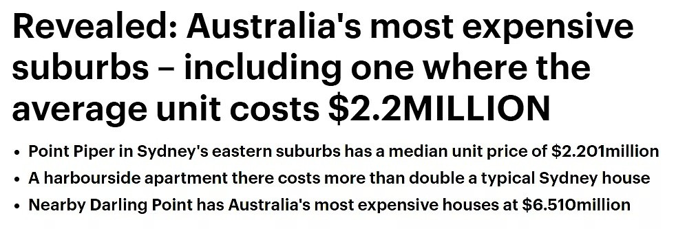 均价$651万！澳洲10大最贵郊区！墨尔本上榜的是这里 - 3