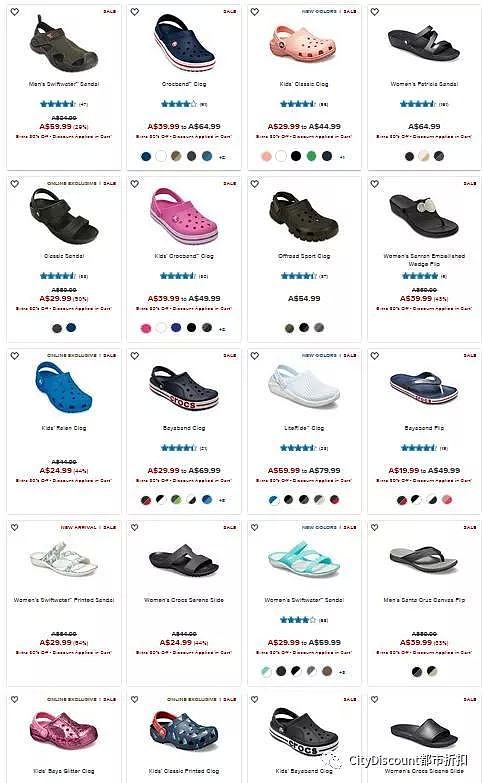 劲爆价！【Crocs】洞洞鞋 最新 限时折上折大清仓+包邮 - 3