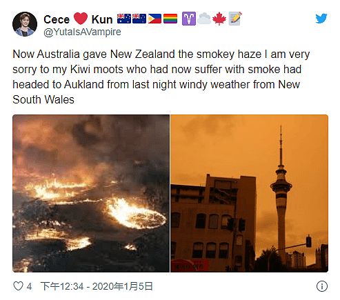 澳洲已成全球最大污染源！释放400亿吨二氧化碳，新西兰及南美天空被染红（组图） - 3