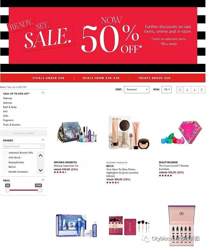 大量半价！【丝芙兰 Sephora】澳洲 新年限时特卖 开始 - 1