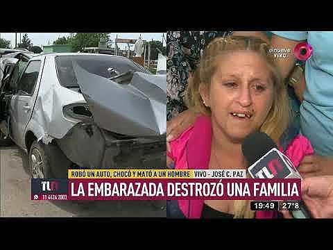 怀孕27周阿根廷女子参与抢劫汽车，枪杀车主后还撞死一名男子