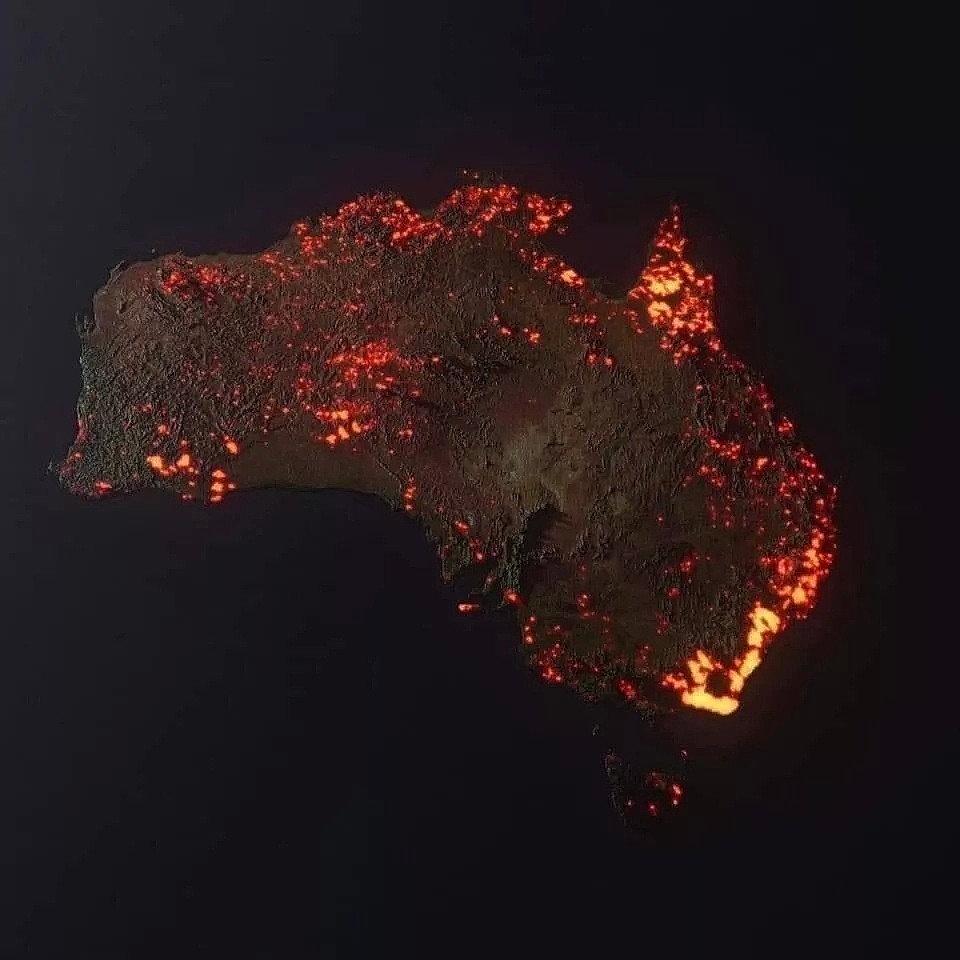 那些有关山火的虚假图片，不是对澳大利亚的同情 - 1